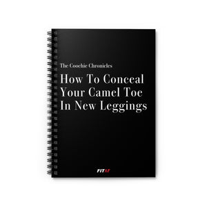 How To Conceal Your Camel Toe In New Leggings Notebook