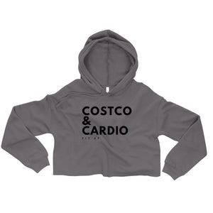 Costco & Cardio Crop Hoodie