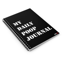 Load image into Gallery viewer, My Daily Poop Journal Spiral Notebook