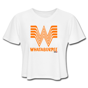 WHATABURPEE Women's Crop Top - white