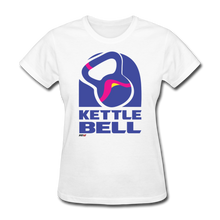 Load image into Gallery viewer, Kettle Bell Women&#39;s Tee - white