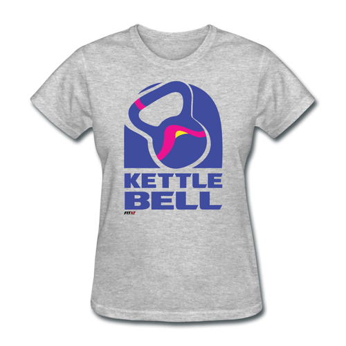 Kettle Bell Women's Tee - heather gray