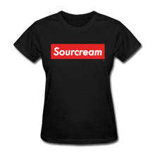 Load image into Gallery viewer, Sourcream Women&#39;s T-Shirt - black