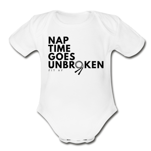 Nap Time Goes Unbroken - white