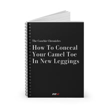 Load image into Gallery viewer, How To Conceal Your Camel Toe In New Leggings Notebook