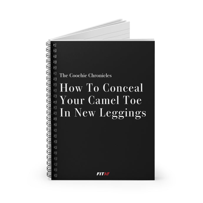 How To Conceal Your Camel Toe In New Leggings Notebook