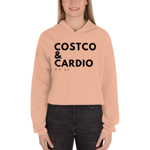 Costco & Cardio Crop Hoodie