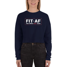 Load image into Gallery viewer, Make America Thiccc Again Cropped Sweatshirt