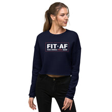 Load image into Gallery viewer, Make America Thiccc Again Cropped Sweatshirt