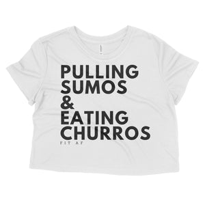 Sumos & Churros Crop Top