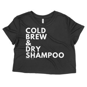 Cold Brew & Dry Shampoo Crop Top