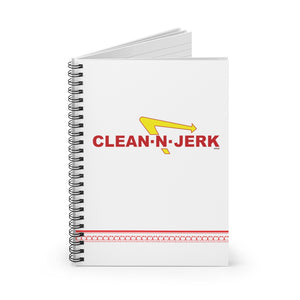 Clean-N-Jerk Spiral Notebook