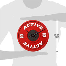 Load image into Gallery viewer, Active Bumper Plate 12&quot; Wall Clock