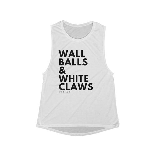 Wall Balls & White Claws Women's Muscle Tank