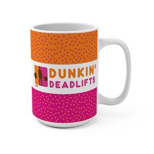 Dunkin' Deadlifts Jumbo Coffee Mug