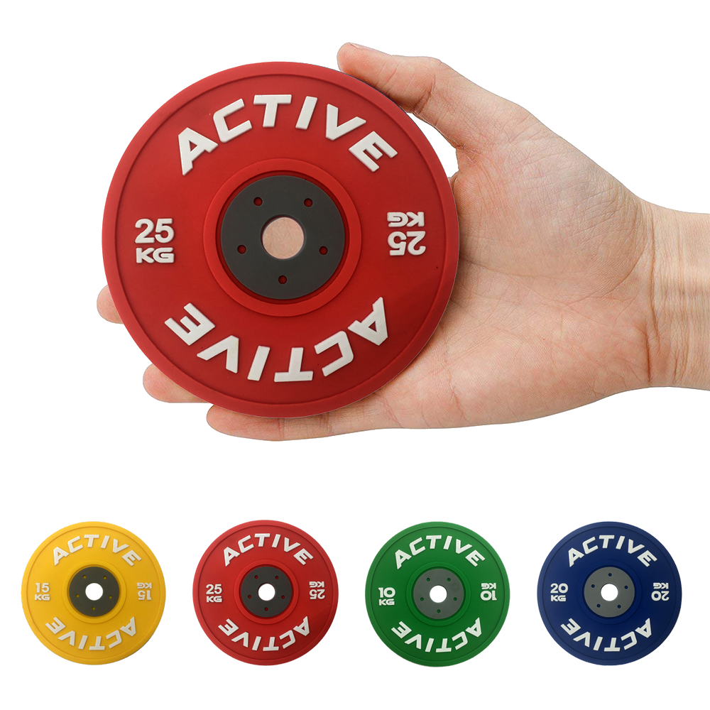 Active Bumper Plate Drink Coasters