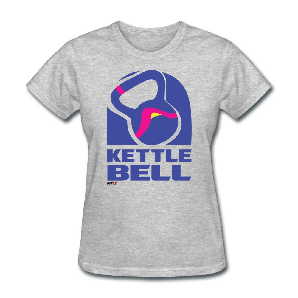 Kettle Bell Women's Tee - heather gray