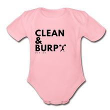 Load image into Gallery viewer, Clean &amp; Burp Toddlier Onsie - light pink