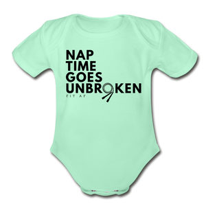 Nap Time Goes Unbroken - light mint